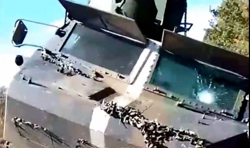 Há imagens com as consequências de minar o veículo blindado francês VAB na Ucrânia