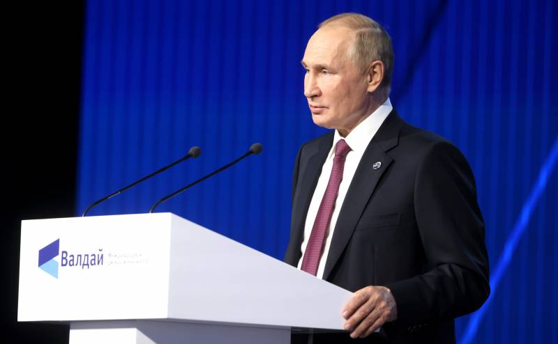 كان هناك رد فعل في دول أجنبية على "خطاب فالداي" لرئيس روسيا
