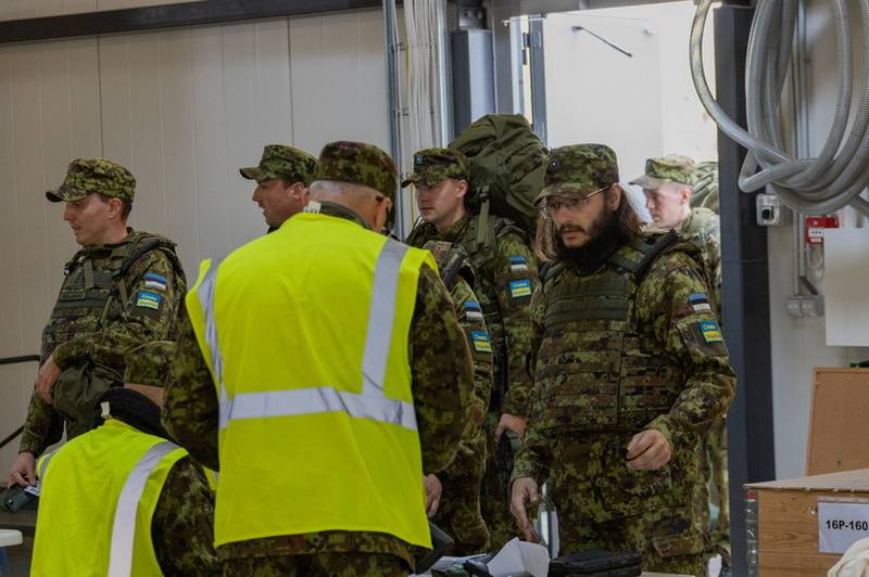 에스토니아 예비군 중 2022/XNUMX은 자위대 "Ship-XNUMX"의 군사 훈련을 무시했습니다.