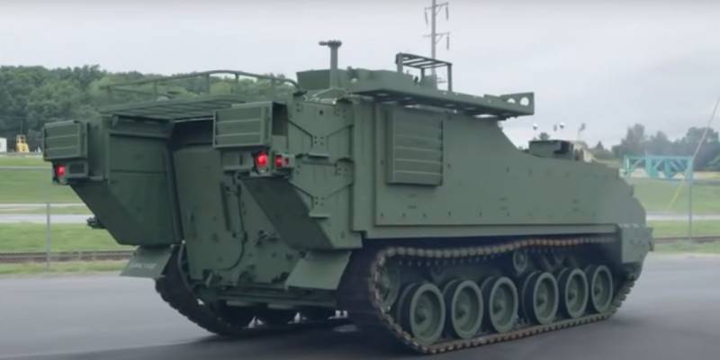 美国陆军授予制造混合战车以取代布拉德利的合同