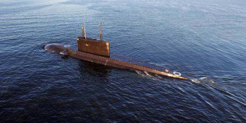 Central Design Bureau "Rubin" desenvolveu um projeto modernizado de submarinos diesel-elétricos "Varshavyanka"