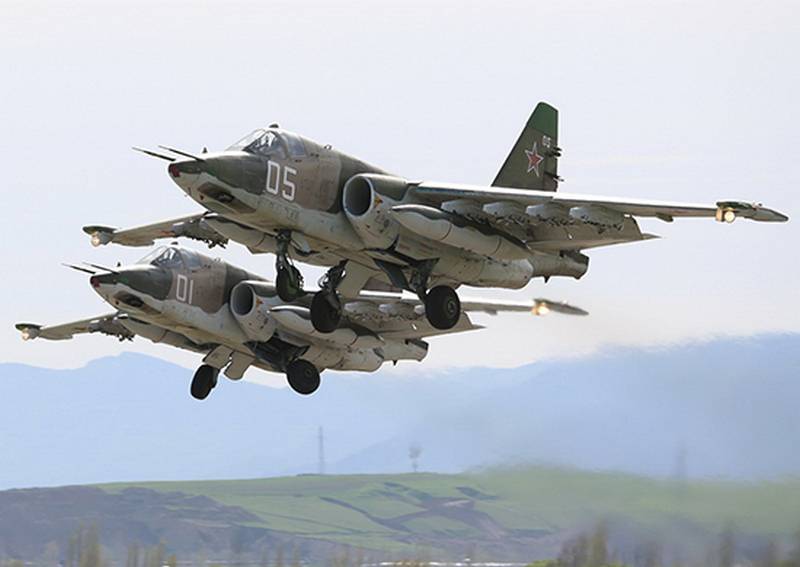 It is reported about the fall of the Su-25 attack aircraft in the Rostov region