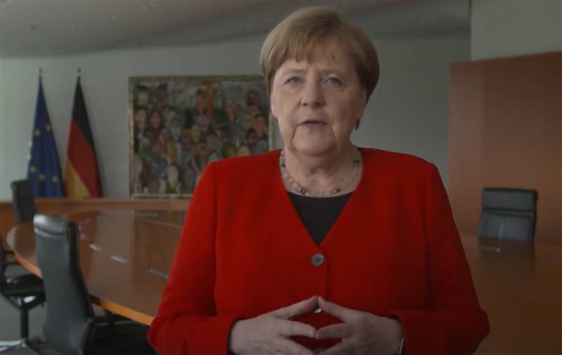 Merkel reiterated the possibility of building security in Europe only together with Russia