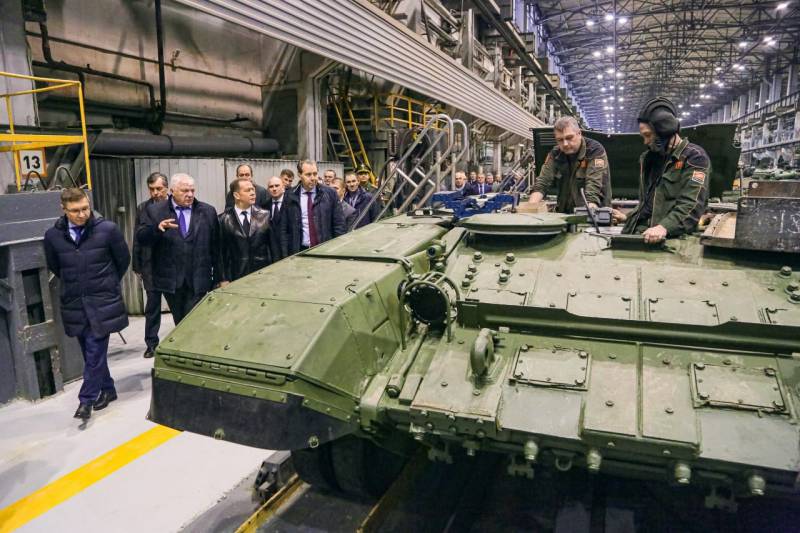 The Russian military-industrial complex has increased the production of military equipment and weapons in all directions - Medvedev