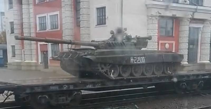Kyiv announced the shipment of another batch of decommissioned T-72A tanks from Belarus to Russia