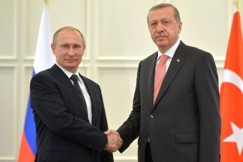 Erdogan: Enligt överenskommelse med Ryssland kommer ett gasnav att dyka upp i Turkiet