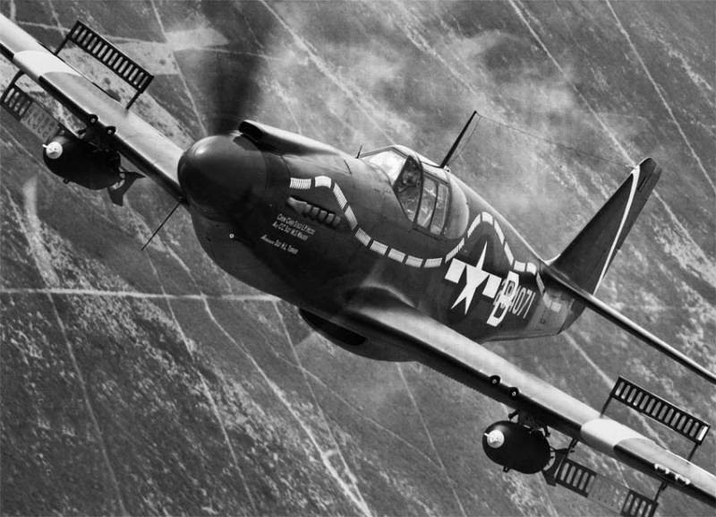 Anti-tank capabilities of American aviation during the Second World War
