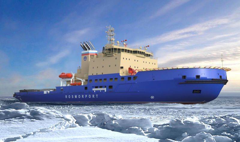 プロジェクト21900M2の新しいディーゼル電気砕氷船がヴィボルグに起工されました