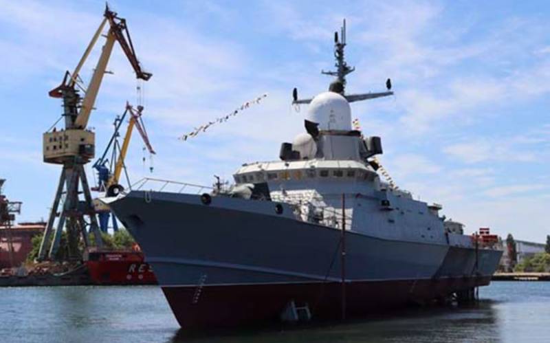 Названы сроки принятия в боевой состав Черноморского флота МРК Аскольд проекта 22800