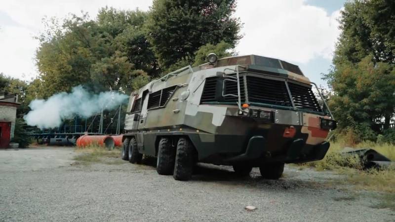 Sanitary armored car "Ark": handicraft Ukrainian failure