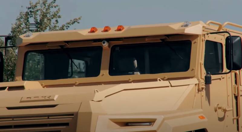 Спецназ ВС РФ применил в ходе спецоперации на Украине новый бронеавтомобиль «ВПК-Урал»