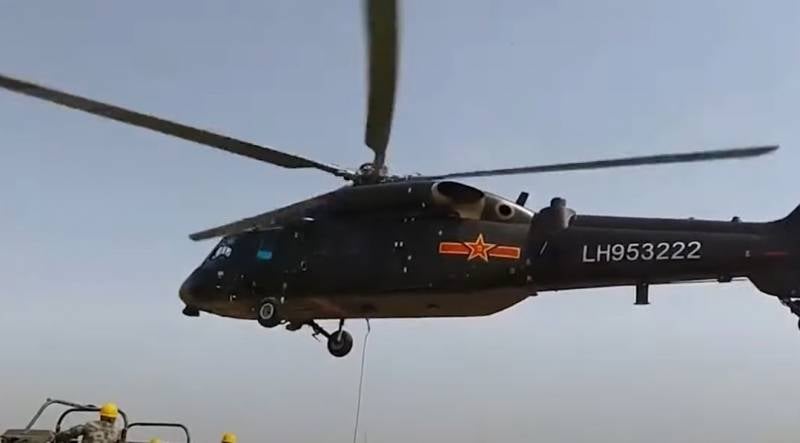 Китайские боевые вертолёты начали оснащаться системой ночного видения Eagle Pupil