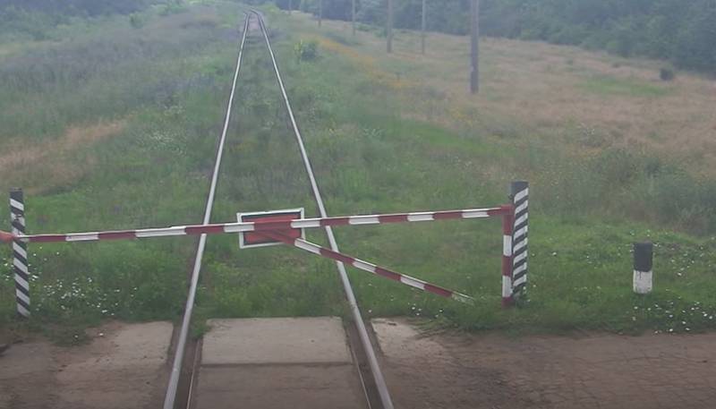 Στα βόρεια της Οδησσού υπήρξε υπονόμευση της σιδηροδρομικής γραμμής