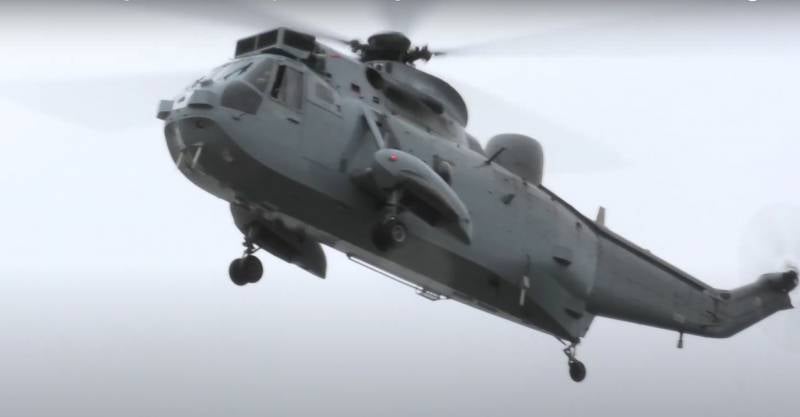 英国称乌克兰军方将控制权移交给乌克兰的WS-61海王直升机
