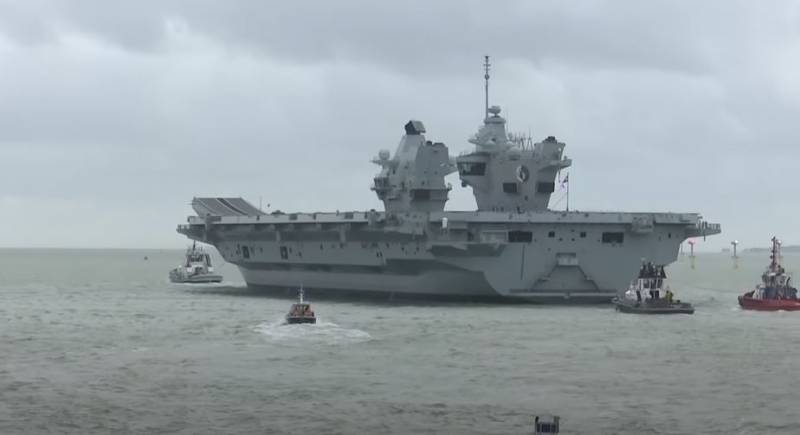 Появление британского авианосца HMS Queen Elizabeth у побережья Норвегии назвали «посланием Путину»