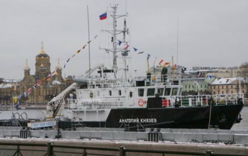 Большой гидрографический катер проекта 19920 Анатолий Князев досрочно вошёл в состав Балтийского флота