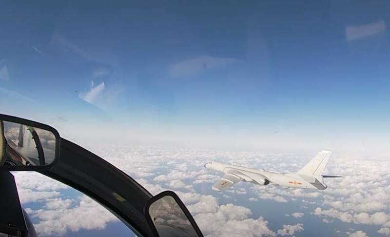 Combat aircraft of the Russian Aerospace Forces and the PLA Air Force entered the air defense identification zone of South Korea