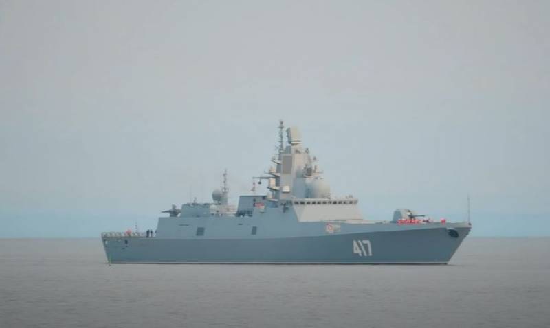 La source a appelé le moment du retour de la frégate "l'amiral Gorshkov" à la flotte du Nord