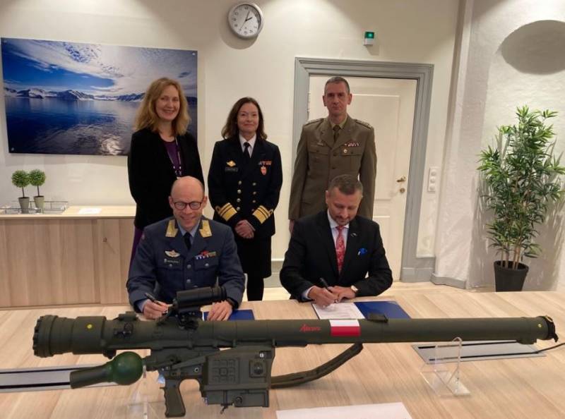 Norway signed a contract for the purchase of Polish Piorun MANPADS