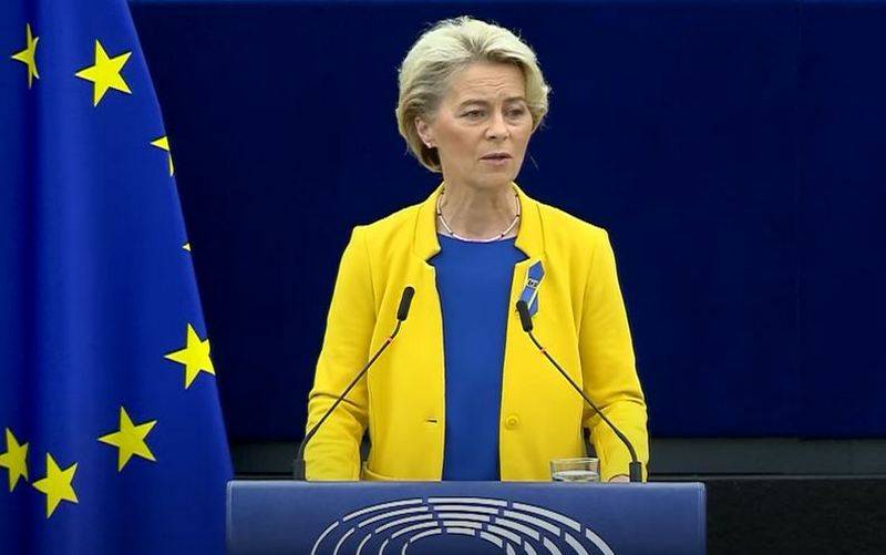 The head of the European Commission, Ursula von der Leyen, estimated the losses of the Armed Forces of Ukraine since the beginning of the conflict as "over one hundred thousand"