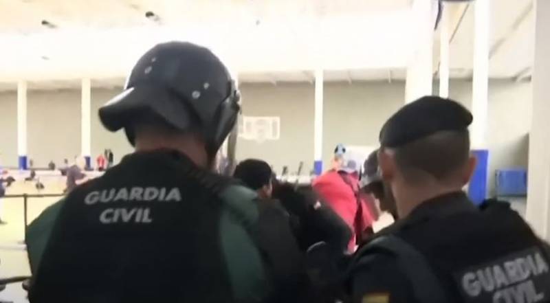 Madrid'deki Ukrayna Büyükelçiliği binasında patlama meydana geldi.
