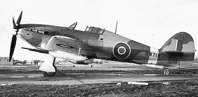 Anti-tank capabilities of British aviation during the Second World War