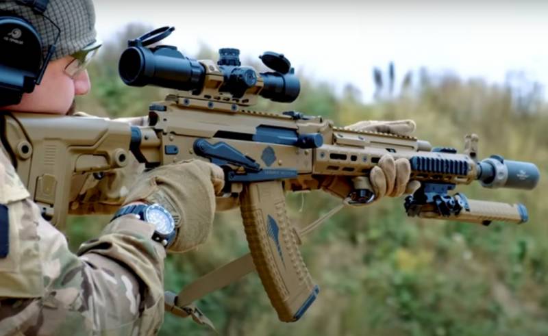 Turning an ordinary Kalashnikov assault rifle into a high-precision small arms