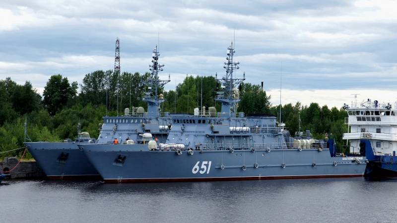El dragaminas Anatoly Shlemov, construido para la Flota del Pacífico, ha comenzado la segunda etapa de prueba.