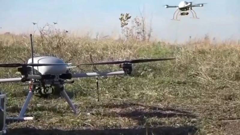 Los vehículos aéreos no tripulados multifuncionales rusos "Siberia-1" y "Griffin" se utilizan activamente en la zona NVO