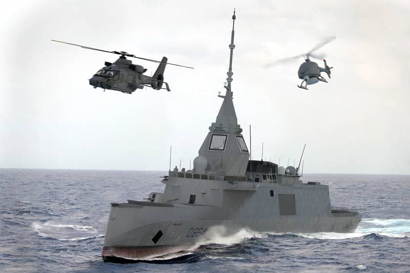 Construction of FDI frigates for the French and Greek navies