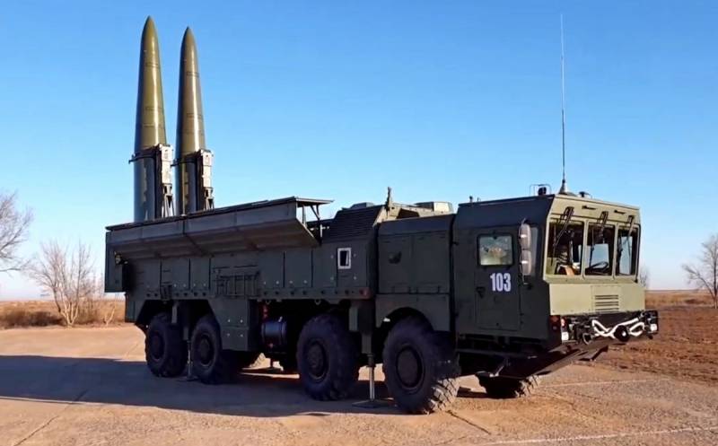 Russia re-equipped all missile formations at the Iskander-M OTRK