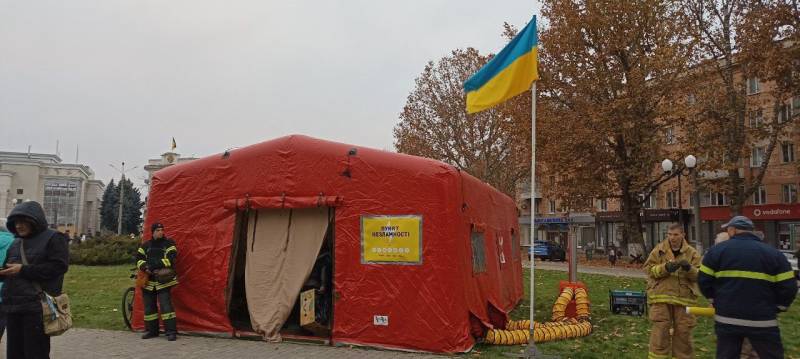 O regime de Kyiv está mudando de usinas nucleares para geradores