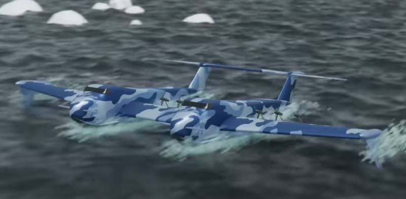 In the United States, a preliminary contract was signed for the creation of an ekranoplan seaplane under the Liberty Lifter program