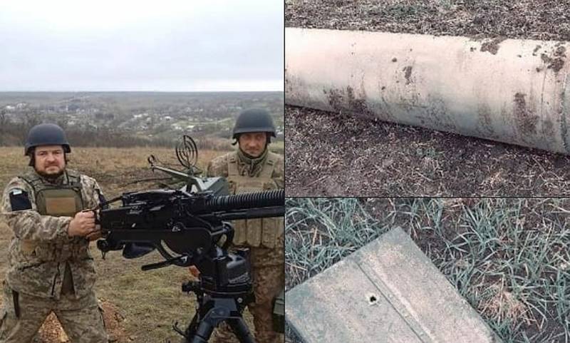 우크라이나 군은 오데사 지역 상공에서 DShK 기관총으로 S-300 미사일을 격추했다고 주장