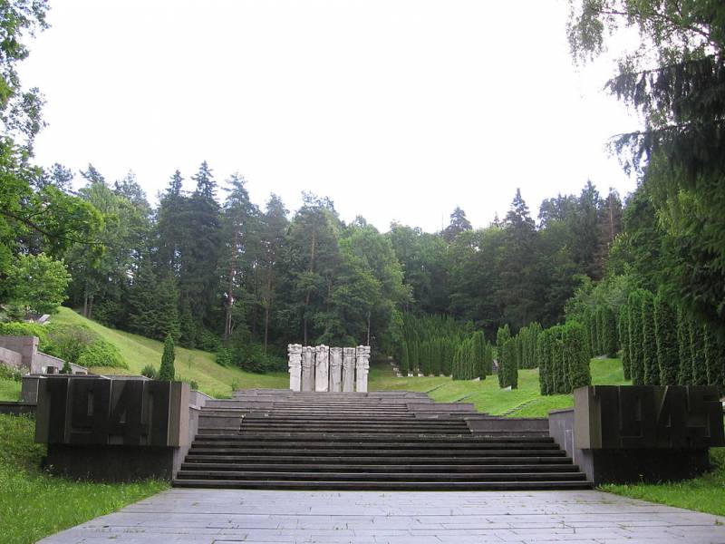 빌니우스에서 철거된 소련 군인 기념비
