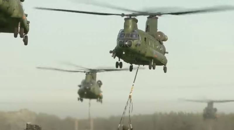 Госдеп США одобрил потенциальную поставку вертолётов CH-47F Chinook Южной Корее