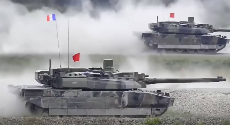 Киев запросил у Франции поставку основных боевых танков Leclerc