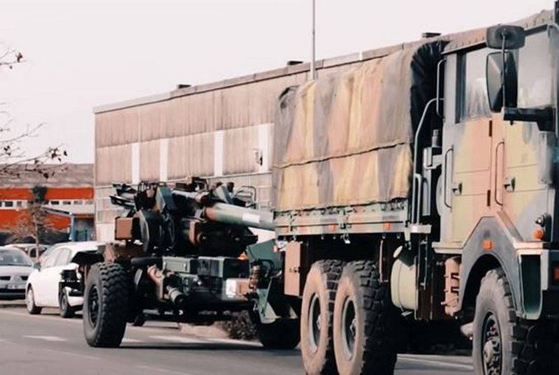 Francia entregó un lote de cañones autopropulsados ​​TRF155 de 1 mm a Ucrania
