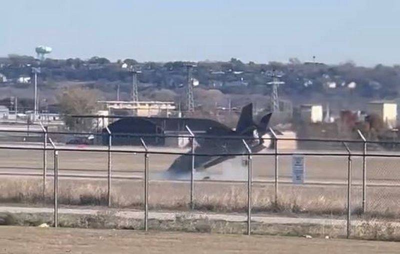 American F-35B fighter crashed at US Naval Air Station Fort Worth in Texas