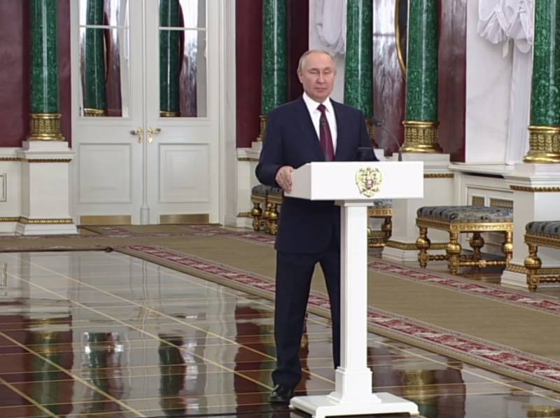 The President explained the reason for the refusal to intensify hostilities during the special operation