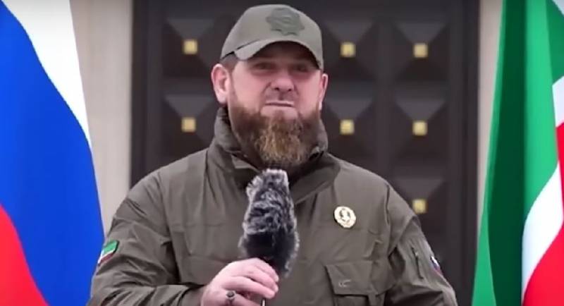 Kadyrov anunciou as perdas das Forças Armadas da Ucrânia durante a limpeza bem-sucedida de Soledar pelo batalhão Akhmat