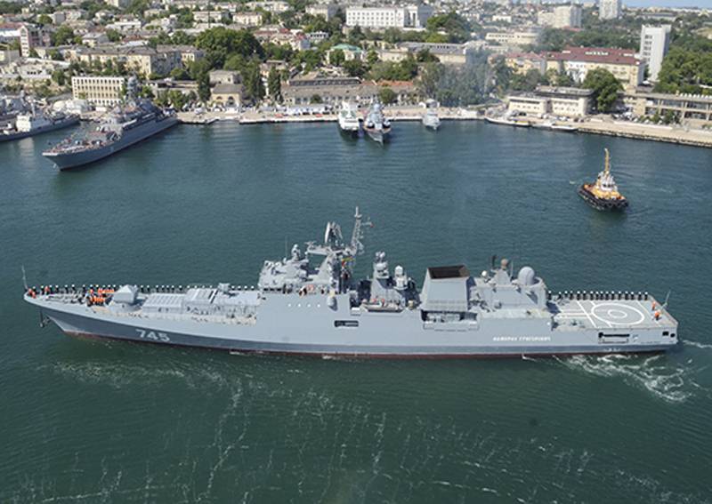 Зарубежная пресса продолжает писать об «усилении активности» российского флота в Чёрном море