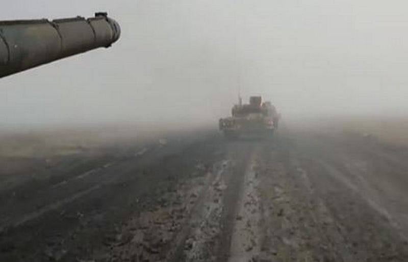 Özel harekat bölgesinde umut vadeden Rus T-14 Armata tankları görüldü