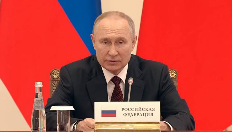 De president van de Russische Federatie vatte de resultaten van 2022 samen op de informele GOS-top