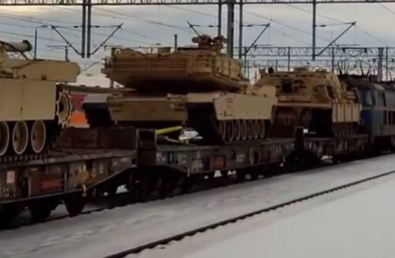 OTAN envia tanques Abrams para a Polônia