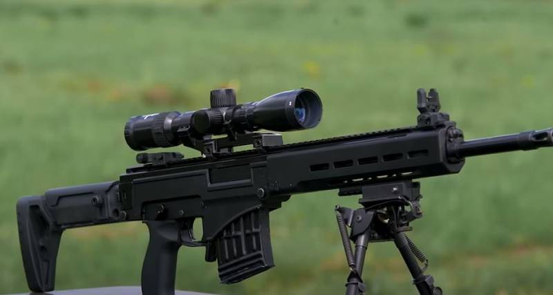 The Chukavin sniper rifle developed to replace the SVD showed good results when used in the SVO zone.