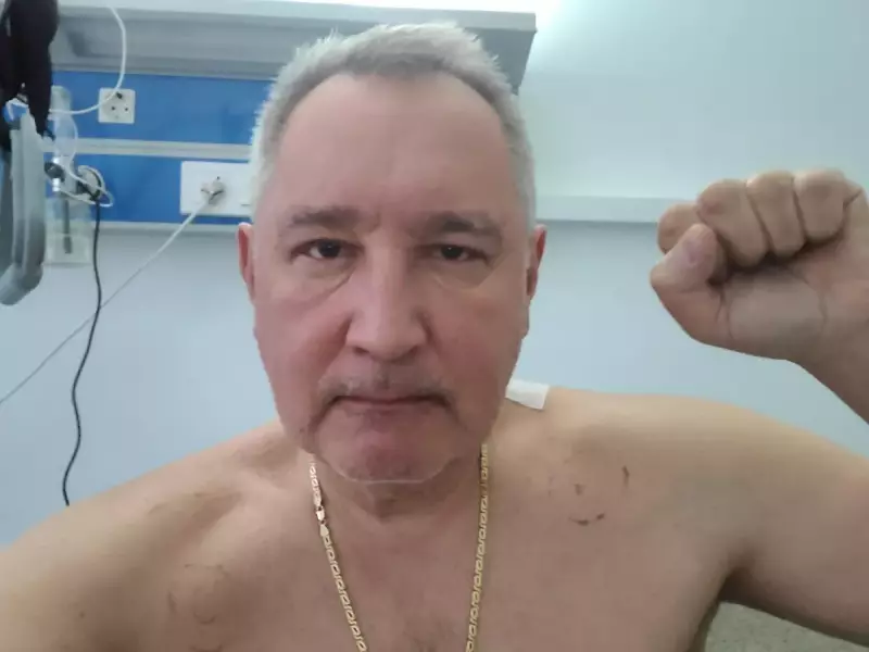 Rogozin publicou a primeira foto após a operação