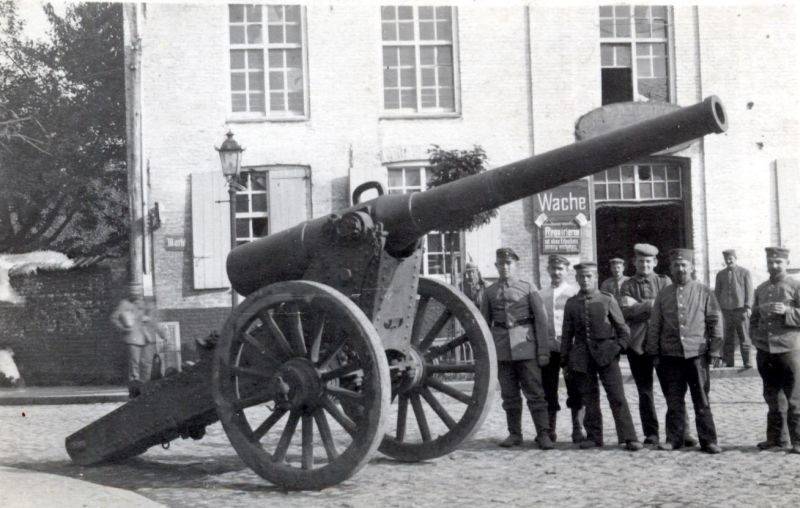 French 155 mm guns in World War I