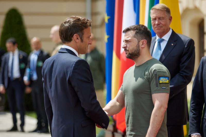 Macron versprach, der Ukraine eine zusätzliche Ladung Crotale-Luftverteidigungssysteme und Caesar-Selbstfahrlafetten zu liefern