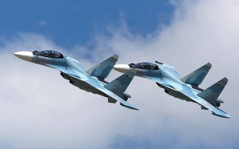 The first pair of Russian Su-30SME fighters became part of the Myanmar Air Force